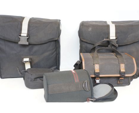 Collection of camera carry cases