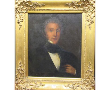 Portrait of Sir John Montefiore oil on canvas59.5 x 49.5cmProvenance: By descent in the family of the sitterCondition report: