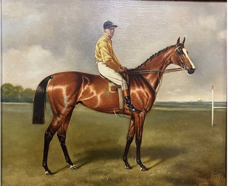 Portrait of Flying Foxsigned, titled, and dated 'Flying Fox/ 1899/ A. Wheeler' (lower right)oil on canvas29 x 34.5 cmProvenan