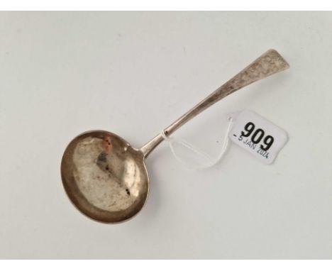A George Iii Oe Pattern Ladle, London 1805 By Ew Ib, 39 G.