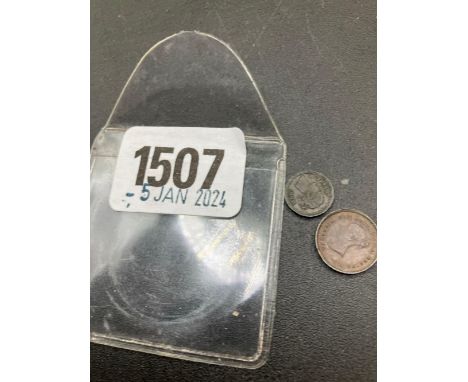 Quarter Farthing 1852 (Good Grade) &amp; A Model Quarter Farthing 1848