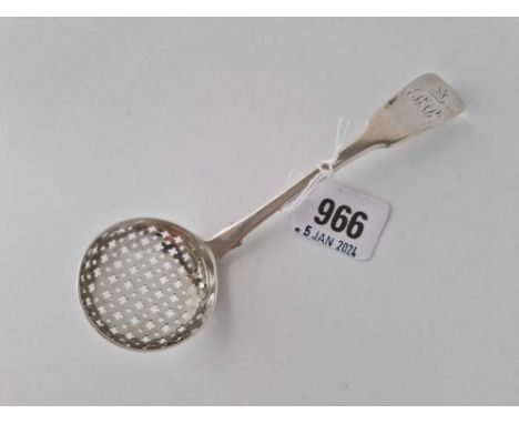 A Georgian Sifter Ladle Fiddle Pattern, 41 G.