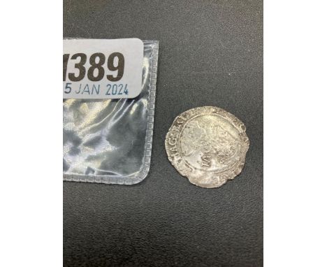 Charles I Shilling Good Portrait