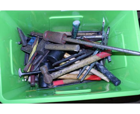 A job lot of assorted hand tools etc, shipping unavailable 