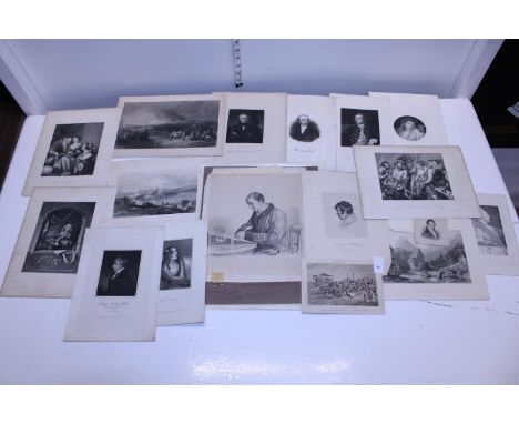 Seventeen old master etchings and engravings 