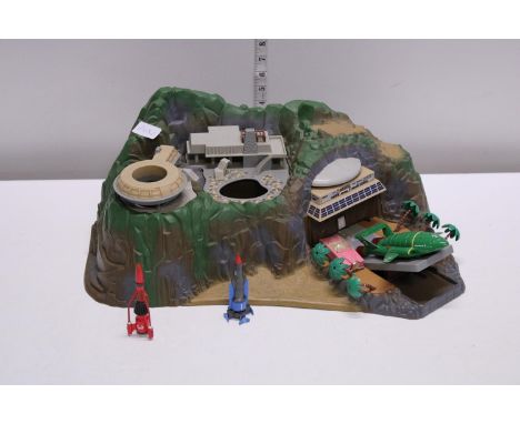 A vintage Thunderbirds Tracey Island 