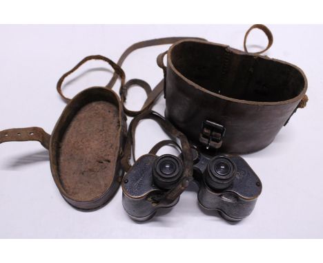 A pair of vintage Russian binoculars 