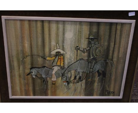 A vintage 1970's framed print, shipping unavailable 