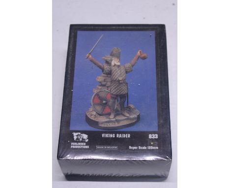 A sealed Verlinden productions super scale 120mm 'Viking Raider' model 