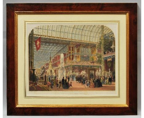 After John Absolon, British 1815-1895, by Day & Son lithographers- "The Nave and Transept" Publ. by Lloyd Brothers Ltd 1851; 