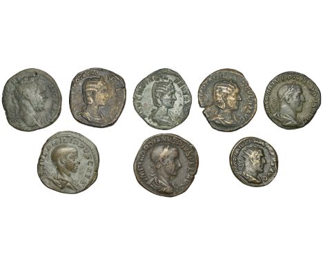 Roman Imperial Coinage, Gordian III, Sestertius, Rome, 241-4, laureate, draped and cuirassed bust right, rev. Pax running lef