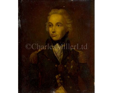 AFTER LEMUEL ABBOTT, 19TH CENTURYPortrait of Admiral Lord NelsonOil on panel11½ x 9¾in. (29 x 25cm.)Good condition but would 