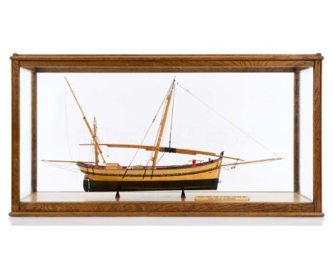 A FINELY MADE AND PRESENTED 1:32 SCALE MODEL OF AN ITALIAN PAREDGIA OF CIRCA 1880modelled by D. A. Brogden c.1981, with 18in.