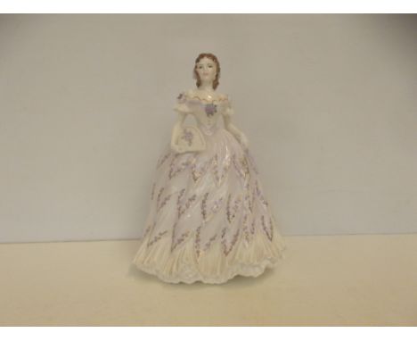 Royal Worcester figure 'The Last Waltz, limited edition, height 22cm 