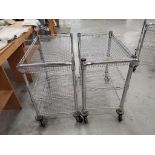 Wire Frame Push Carts
