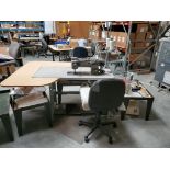Heavy Duty Two Needle Lockstitch Sewing Machine