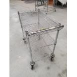 Wire Frame Push Cart