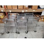 Wire Frame Push Carts