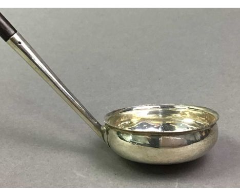 PUNCH LADLE with whalebone handle, along with another ladleQty: 2