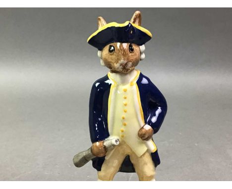 COLLECTION OF ROYAL DOULTON BUNNYKINS FIGURES including Captain Cook, Caddie, Sundial and Morris Dancertallest 13cm highQty: 