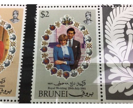 GROUP OF VARIOUS STAMPS AND FIRST DAY COVERS including The Silver Jubilee, R.A.F and The Royal WeddingQty: contained in 10 al