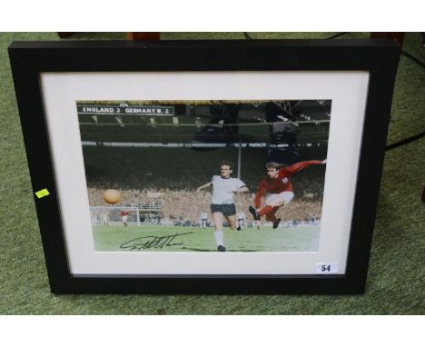 'The Think its all Over' signed by Sir Geoff Hurst with COA from A1 Sporting Memorabilia 
