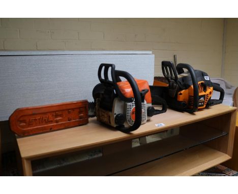 McCulloch MAC742 Chainsaw &amp; Stihl Chainsaw 
