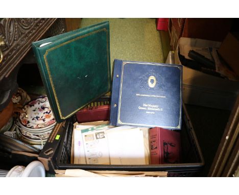 Collection of assorted Folders of First Day covers and assorted Stamps 