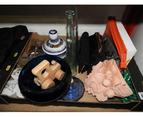 Box of Misc - Trinket Boxes, Handbags etc 