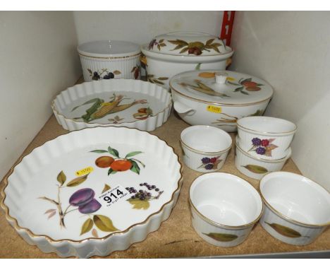 Quantity of Royal Worcester Evesham China 