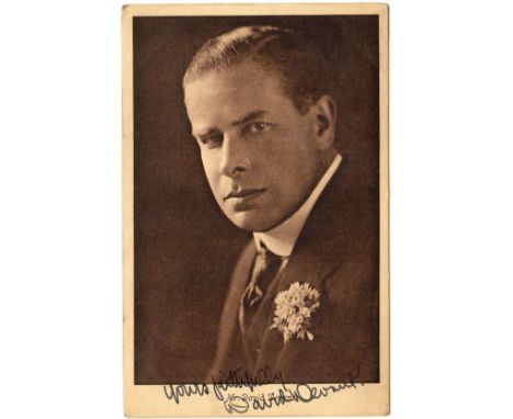 ENTERTAINMENT: Selection of vintage signed postcard photographs and slightly larger, a few 8 x 10s etc., by various stage ent