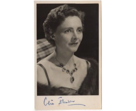 ACTRESSES: Selection of signed postcard photographs and a few slightly larger, most vintage, by various stage and screen actr