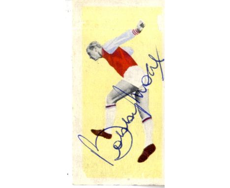 MOORE BOBBY: (1941-1993) English Footballer, Captain of the England World Cup winning team, 1966. A vintage signed colour 1.5