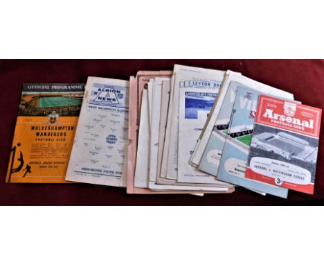 Reserves programmes from 1938-1968 , the vast majority being from the 1950's and 1960's some single sheets to include matches
