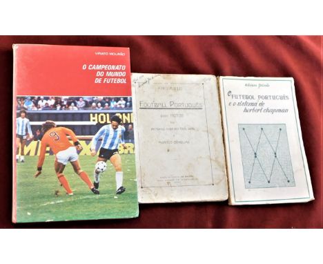 Portuguese football books (3). 170 Page Illustrated Annual for season 1927/28 giving results for the season featuring the mai