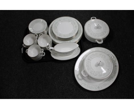 Thirty-four pieces of Royal Worcester Allegro tea and dinner china 