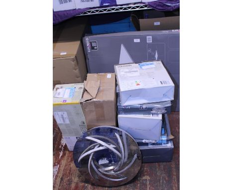 A job lot of catalogue return lighting (untested) 
