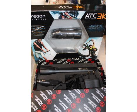 A new boxed torch and a scientific action camera 