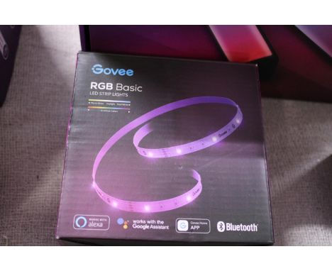 A boxed Govee LED light strip (un-checked) a/f 