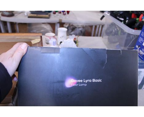 A boxed Govee Lyra floor lamp (untested) 