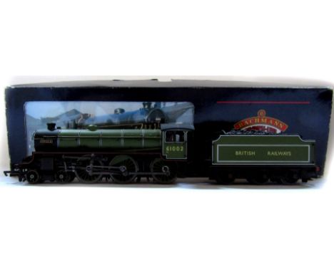 A Bachmann Branch Line OO gauge locomotive Impala, 4-6-0, 61002, Doncaster Green British Railways without generator, 31-707. 