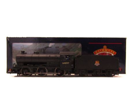 A Bachmann Branch Line OO gauge Class J39 locomotive, 0-6-0, 64897, BR black, 31-855A.