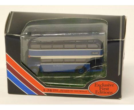 An Exclusive First Editions Route Master Delaine Bus 1:76 scale, boxed.