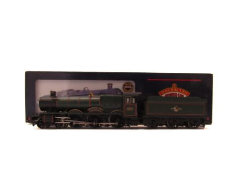 A Bachmann Branch Line OO gauge Hall Class locomotive Conyngham Hall, 4-6-0, 6937, BR line green, 32-001.