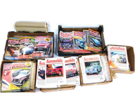 A large quantity of Automobile Magazine. (a quantity)