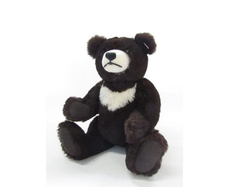 A Steiff mohair brown and white Teddy Bear. 