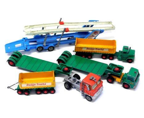 Matchbox and Corgi diecast, including Corgi Major Toys Carry More Mark 4 transporter, Matchbox King Size K36 Dodge Tractor an