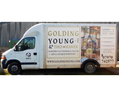 A 2008 Renault Master Trucksmith Lo-Loader or Luton van, registration YE08 NDO, with paperwork relating to past private plate
