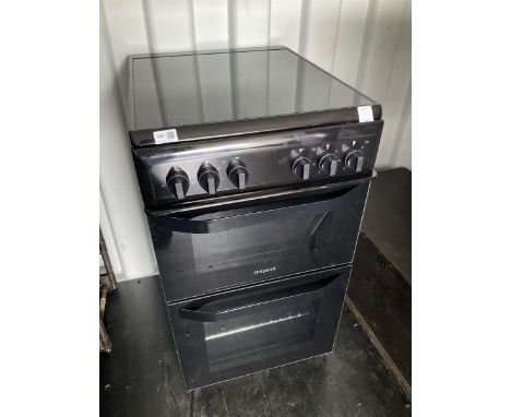 HOTPOINT HD5V92KCB 50 cm Electric Ceramic Cooker possibly unused - THIS LOT IS TO BE COLLECTED BY APPOINTMENT FROM DUGGLEBY S
