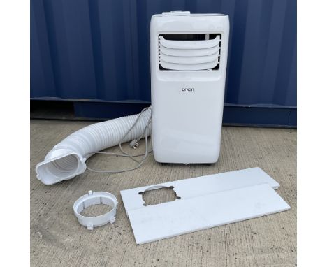 Orkan mobile air conditioning unit in white with remote and instruction manual  - THIS LOT IS TO BE COLLECTED BY APPOINTMENT 